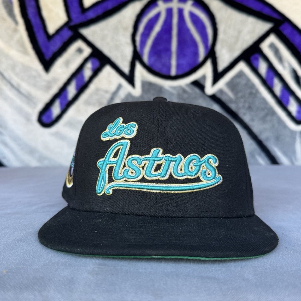 Size 7 1/4 - Black Houston Astros Celebrating 45 Years 59fifty New Era Hat Cap